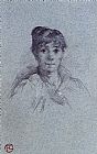 Henri De Toulouse-lautrec Wall Art - Portrait of a Woman